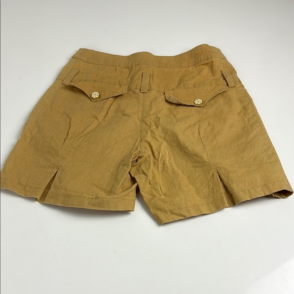 Dagg & Stacey Cotton Shorts Tan Size Small - Picture 2 of 8